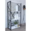 Etajera   Remaks Стеллаж Remaks 4 Shelf Metal White 