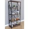 Etajera   Remaks Стеллаж Remaks 5 Shelf Metal Walnut 