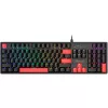 Gaming keyboard  Bloody Gaming Keyboard Bloody S520N, Mechanical, BLMS Linear SW, Double-Shot Keycaps, Macro, 4Mb Memory, Fn keys, 1.8m, USB, EN/RU, Fire Black 