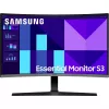 Monitor  Samsung 27" SAMSUNG Essential S27D390, Black, Curved-VA, 1920x1080, 100Hz, 4ms, 250cd, LED MegaDCR, D-Sub+HDMI 