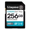 Card de memorie  KINGSTON 256GB SD Class10 UHS-I U3 (V30)  Kingston Canvas Go! Plus G4, Read: up to 200MB/s, Write: up to 160MB/s, Ideal for DSLRs/Drones/Action cameras 