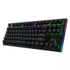 Gaming keyboard  HATOR Gaming Keyboard HATOR Gravity X TKL, RGB, 1.8m, USB, EN/UA, Black 