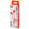Casti fara fir  JBL Earphones  JBL T305C, Red 