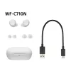Беспроводные наушники  SONY Bluetooth Earphones TWS  SONY  WF-C710NW, White 