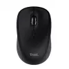 Mouse wireless  TRUST Trust Yvi+ Compact Multi-Device Wireless Silent Mouse - Black, Bluetooth 5.0 connectivity, 8m 2.4GHz, USB Micro receiver, 800-1600 dpi, 3 buttons, AA battery 