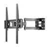 Suport perete  GEMBIRD Wall Mount  Gembird "WM-55ST-03" Black 32"-55" 35kg VESA:up 400x400, Wall dist:105-429mm ±90°,-5/+18° 