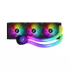 AIO Liquid cooling  1STPLAYER 1STPLAYER MT 360 Infinite Space, 360mm Aluminum radiator, Illuminated tubes, Mirror Cooler head, up to 300W, Intel LGA 1851/1700/2011/2066/1200/115x & AMD AM5/AM4, 3x 120mm ARGB Hydro bearing fans: 600 - 1800RPM±10%, 82.61 CFM, 4-pin PWM, ARGB Pump:  