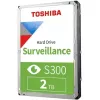 HDD  TOSHIBA 3.5" HDD 2TB Toshiba Surveillance S300 HDWT720UZSVA, 5400 rpm, SATA3 6GB/s, 128MB (hard disk intern HDD/внутренний жесткий диск HDD) 