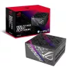 Блок питания ПК  ASUS PSU ASUS ROG STRIX 1000P, 1000W, ATX12V V3.1, 80 PLUS® Platinum, Full Modular, Gan Mosfet, Intelligent Voltage Stabilizer, 0db Technology, Dual-ball 120mm Fan with PWM, +12V (83.3A), 20+4 Pin, 2xCPU(4+4Pin), 6x SATA, 4xPCI-E(6+2pin), 3x Peripheral, 1 