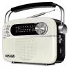 Boxa  SVEN SVEN SRP-505 White, Bluetooth, FM/AM/SW Radio, 3W RMS, built-in audio files player from USB-fash, microSD card storage devices, telescopic swivel antenna, built-in battery 1200mAh 