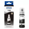 Картридж струйный  EPSON Epson 108 EcoTank Black ink bottle 70ml, 7200p. for  EcoTank L8050 & L18050. 