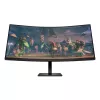 Игровой монитор  HP 34" HP Omen 34c Black, Curved-VA, 3440x1440, 165Hz, FreeSync, 1msGTG, 400cd, HDR400, HDMI+DP 