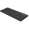 Kit (tastatura+mouse)  HP Keyboard & Mouse HP 150, Keyboard Full size; 2.5-zone layout, Mouse 3 buttons, USB, EN/RU, Black 