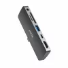Кабель USB  Anker Anker Media Hub PowerExpand Direct for iPad Pro, 6-in-1, 60W Power Delivery, USB-C, 4K HDMI, Audio 3.5mm, USB 3.0, microSD 