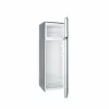 Frigider  DAEWOO Frigider Daewoo DTS-240MEX,  235 L (194L+41L), 159cm, Static, clasa E, inox 