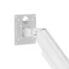 Braț pentru monitor reglabil  GEMBIRD Table/desk 1-display mounting "MA-DA1-04-W" WHITE Gembird (rotate,tilt,swivel), 17”-32”, up to 9 kg, VESA:75x75, 100x100 