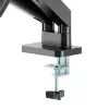 Braț pentru monitor reglabil  GEMBIRD Table/desk 2-display mounting "MA-DA2-06" Gembird (rotate,tilt,swivel), 17”-32”, up to 9 kg, VESA:75x75, 100x100 