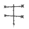 Braț pentru monitor reglabil  GEMBIRD Table/desk 4-display mounting "MA-D4-01" Gembird (rotate,tilt,swivel), 13”-32”, up to 7 kg, VESA:75x75,100x100 