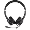 Casti cu microfon  ACER Headset ACER Office AHW154, 20 HZ - 20 KHZ, 32 Ohm±15%, 122±3dB, 3.5mm+USB-A, Black 