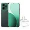 Мобильный телефон  Oppo OPPO Reno 14F 5G 8/256GB Luminous Green + Oppo TWS Headphones Enco Buds 3 Pro 