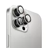 Sticla de protectie  Uniq Uniq Optix Aluminium Camera Lens Protector for iPhone 16 Pro/16 Pro Max, Sterling Silver 