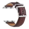 Ремешок браслет для часов  VPG  VPG Leader Series Real Leather iWatch Strap 42/44/45mm Brown 