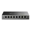 Коммутатор сетевой  TP-LINK TP-LINK TL-SG108E  5-port Gigabit Easy Smart Switch, Black, 8 10/100/1000M RJ45 ports, Steel case, QoS, IGMP Snooping 