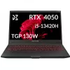 NULL  Dreammachines Dream Machines RG4050-15NA50 Black, 15.6" FHD (1920x1080) 144Hz (Intel Core i5-13420H 8-Core 2.0-4.4GHz, 16GB DDR5-4800 MHz RAM, 512GB PCIe M.2 SSD, GeForce RTX 4050 6GB GDDR6, 2x USB 3.2 Gen1 Type-A, 1x USB 2.0 Type-A, 1x USB 3.2 Gen2 Type-C, 1x HDM 