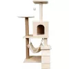 Ansamblu de joaca pentru pisici  Cat Tree Когтеточка для кошек 4Life AT59 Beige 