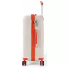 Valiza  CCS Чемодан CCS 5239 M White/Orange 