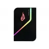 Жёсткий диск внешний  VERBATIM 2.5" External SSD 1.0TB  Surefire PyroDrive Gaming SSD (by Verbatim), USB 3.2 Gen 1, Black, RGB Lighting, Transfer Speed: up to 5Gbps, USB-C adapter included, Nero Backup Software VER_53691 
