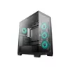 Carcasa fara PSU  DEEPCOOL DEEPCOOL ”CG580 4F” ATX Case, Picturesque single-chamber panoramic case with 270°view, without PSU, Tool-less, 4x ARGB 120mm PWM fans, Support 360mm radiator, Megnetic dust filters, 33mm for Cable Management, Support MBs with back connectors, 2x2.5”S 
