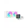Cooler universal  DEEPCOOL DEEPCOOL Liquid Cooler  ”LD240 WH”, 240mm radiator, Anti-Leak Technology, LGA1851/1700/1200/115x & AM5/AM4, up to 280W, 2x 120mm ARGB FD12 fans: 600~2400rpm, 
