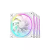 Ventilator  DEEPCOOL 120mm Case Fan - DEEPCOOL ”FL12 SE WH 3-IN-1”, 3x 120mm ARGB PWM fan, 120x120x25 mm, 400~1900 RPM±10%, 50.74 CFM, 