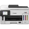 Multifunctionala inkjet  CANON MFD CISS Canon MAXIFY GX6140 (6882C009), Color Printer/Duplex/Copier/ADF 50p/Fax/LAN/Wi-Fi, A4, Print 1200x600dpi_2pl, Scan 1200x2400dpi, ESAT 24/15.5 ipm, LCD display 2.7”, Tray 350 sheet, 4 ink tanks GI-46B (6000p./9000p. eco mode), GI-46 Y/C/M (14 