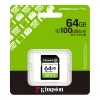 Карта памяти  TRANSCEND ..64GB  SDXC Card (Class 10) UHS-I , U1, Kingston Canvas Select Plus Gen3 "SDS3/64GB" (R:100MB/s) 