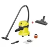 Промышленный пылесос  KARCHER Vacuum Cleaner Karcher 1.628-122.0 (Set) WD 3 V-15/6/20 + Brush DN35 9.755-548.0 