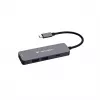 Docking station  VERBATIM Verbatim USB-C Essentials Multiport Hub, 4 ports: HDMI (up to 4K/30Hz), USB-C PD (up to 100W), USB-A 3.2 Gen 1, USB-A, cable 18cm, 51g 