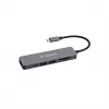 Docking station  VERBATIM Verbatim USB-C Essentials Multiport Hub, 6 ports: HDMI (up to 4K/30Hz), USB-C PD (up to 100W), USB-A 3.2 Gen 1, USB-A, SD & microSD, cable 18cm, 56g 