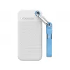 Жёсткий диск внешний  VERBATIM M.2 External SSD 2.0TB Verbatim Pocket Colour Edition USB 3.2 Gen 2, White with 2 Rubber Sleeves (White & Light Blue), USB-C, Sequential Read/Write: up to 1000/1000 MB/s, Keyring and Cable Holder, Portable, Compact, Rugged and Perfect for travel, Ult 