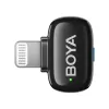 Microfon  Boya Microphone Wireless Boya Mini-12 Ultracompact (Type C + Lightning / 2mic), Black 