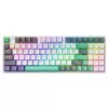 Gaming keyboard  Machenike Wireless Machenike K500 Pro-B94W Tri-Mode White 94 Key Mechanical GR-Silver Switch RGB Keyboard K500 Pro-B94W White 