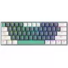Gaming keyboard  Machenike Wireless Machenike K500-B61W Tri-mode Grey 61 Key Mechanical Brown Switch RGB Keyboard K500-B61W Grey 