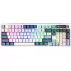Игровая клавиатура  Machenike Wireless Machenike K600G-B97W Tri-mode Glacier-Blue 97 PBT Keycaps Mechanical GR-Silver Switch RGB Keyboard K600G-B97W 