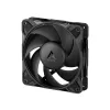 Cooler pentru carcasa  ARCTIC Case/CPU FAN Arctic P12 Pro PST Black, PWM Fan with Cable Splitter, 120x120x25 mm, 4-Pin-Connector + 4-Pin-Socket, 600-3000rpm, Airflow 77 cfm / 131 m3/h, ACFAN00306A 