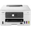 МФУ струйное  CANON Canon Maxify GX3040, ColorPrinter/Copier/ColorScanner/Duplex/CISS/LAN/WiFi-Direct, A4, 18/13ppm, LCD-1.35" Touch, 1200x600dpi, 64-105gr/m2, Scan 1200x2400dpi(24bit), 350sheet tray, USB 2.0, Max.1k pages/month, Cartridges GI-46PGBK/C/M/Y (Black: 6000  
