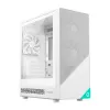 Carcasa fara PSU  GAMEMAX Case mATX GAMEMAX Focus MW, w/o PSU, 0.4mm, 3x120mm, Front Mesh, Tempered Glass, Dust Filter, 1xUSB-C, 1xUSB3.0, 1xUSB2.0, 3x2.5", 2x3.5", White 