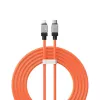 Cablu  Baseus Baseus Cable CoolPlay Series Type-C to Lightning 3A 20W 2m, Orange 