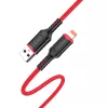 Cablu  Jokade Jokade Cable USB-A to Lightning 3A 1m JA019, Red 