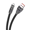Кабель  Jokade Jokade Cable USB-A to Lightning 5A 1M JA026, Black 